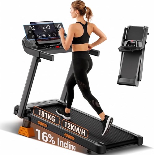 Incline 12km h - 16%, foldable
