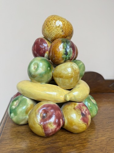Vtg centerpiece majolica - centerpiece,