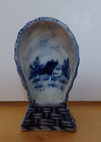 Vintage blue white porcelain - &,
