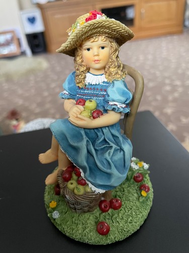 Girl with apples - with, christine