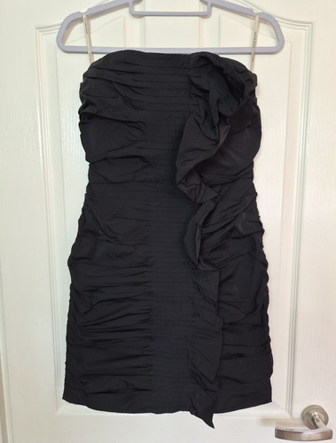 Karen millen black satin - karen,