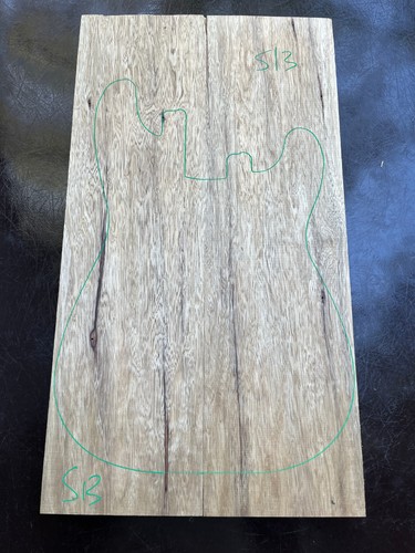 Black limba korina 2 piece - black,