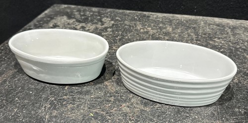White ceramic ramekins - x,