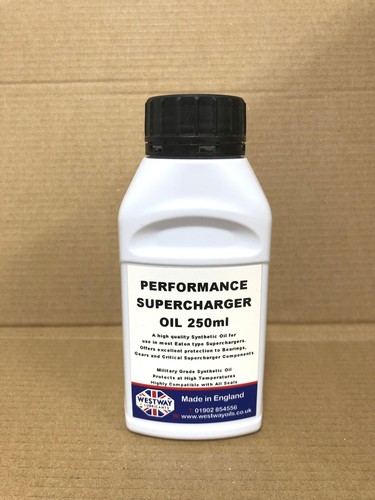 Supercharger oil - supercharger,