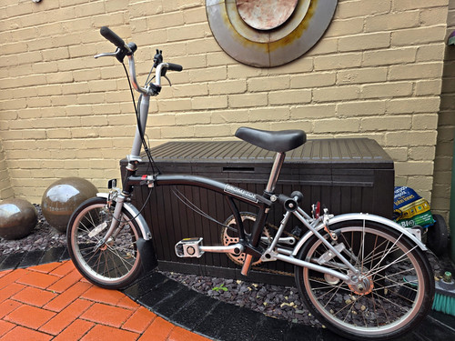 Brompton folding bike 16in - bike,