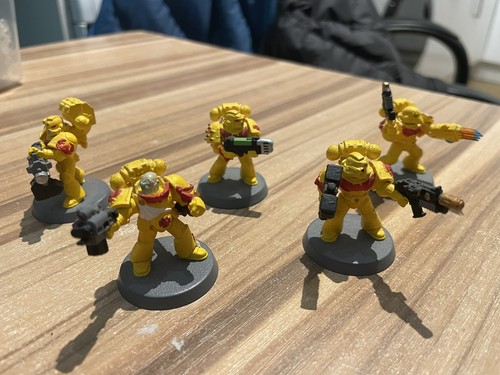 Imperial fists tactical - fists, squad