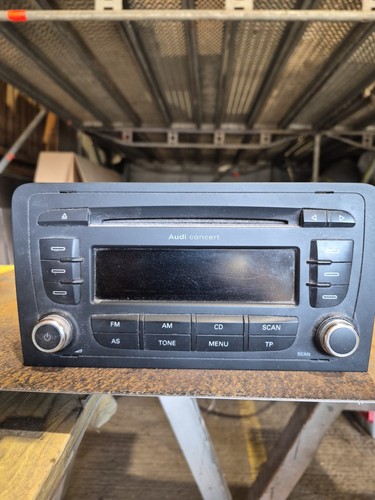 Audi concert radio head unit - head,