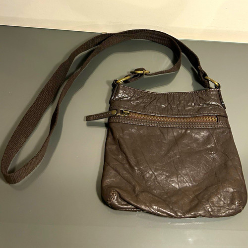 Fat face brown leather - face,