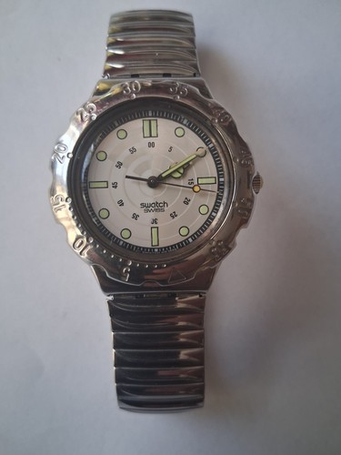1995 swatch watch irony scuba - swatch,