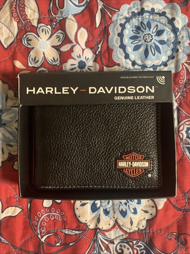 Harley davidson black leather - harley-davidson,