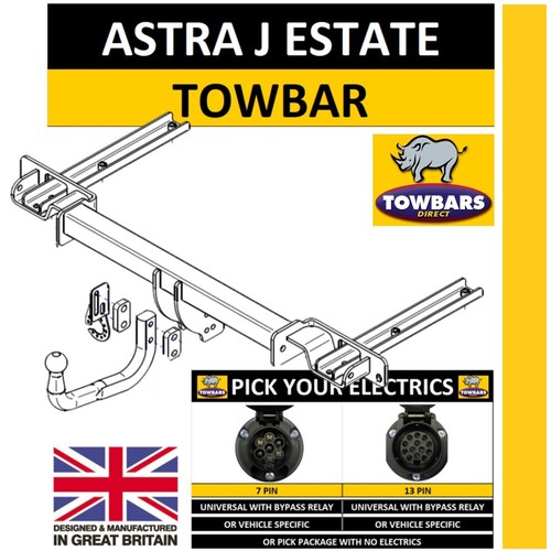 Swan neck towbar for vauxhall - swan,