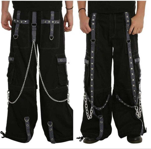 Gothic black bondage - bondage, baggy