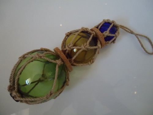 Large fishing boat net glass - large,