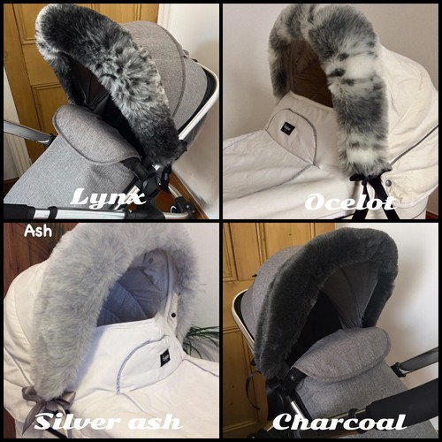 Fabulous fluffy faux fur pram - fluffy,