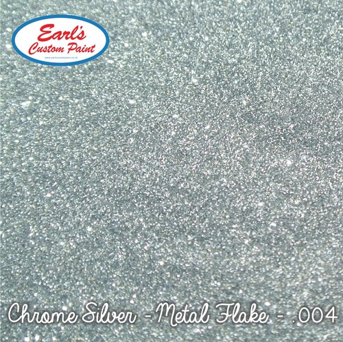 25g chrome silver metal - silver, flake