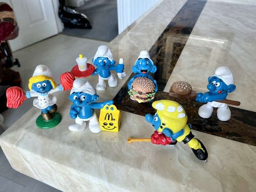 Mcdonalds 1996 smurf happy - 6,