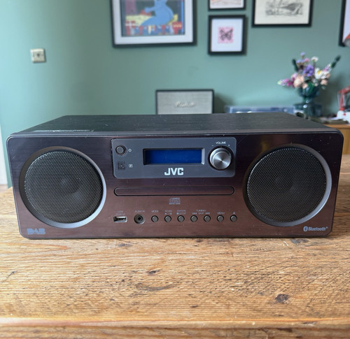 Jvc d70 boombox dab radio - dab,