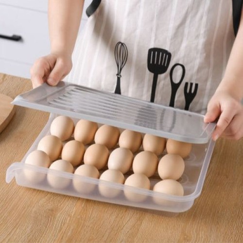 Clear stackable egg - clear,