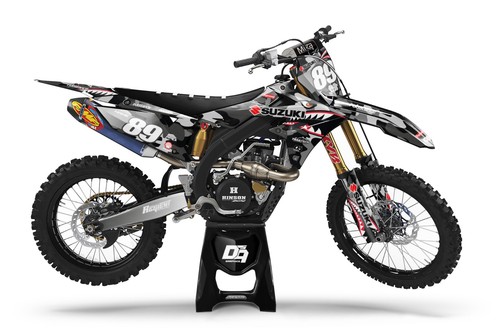 Suzuki motocross graphics - motocross, mx