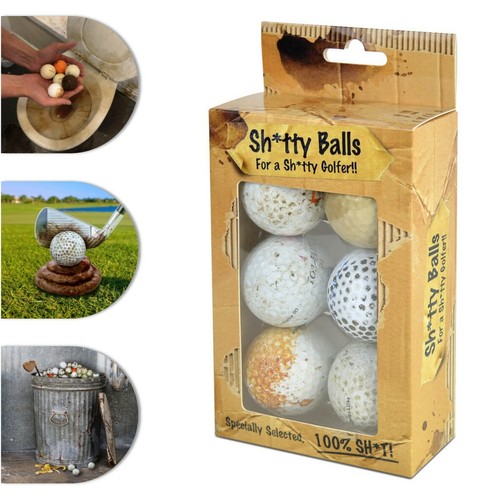 Tty golf balls - sh*tty, sh*tty