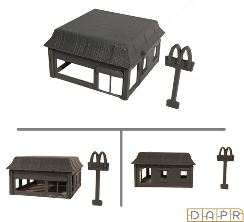 Dapr gauge model railway - -n,