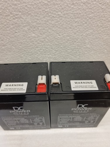 Two 12v 9ah razor - 12v, crazy