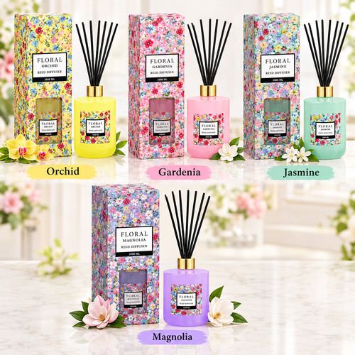 Floral reed diffuser - floral,
