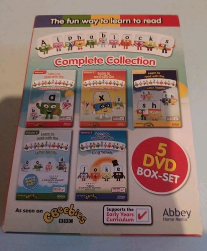 Alphablocks dvd complete - alphablocks,