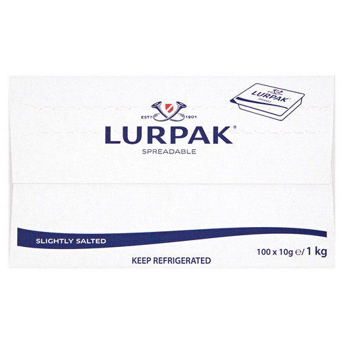 Lurpak portions 100 - portions, 8g