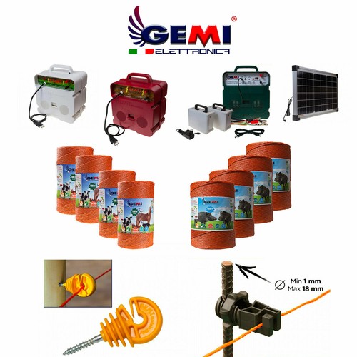 Electric fences complete kit - electric,