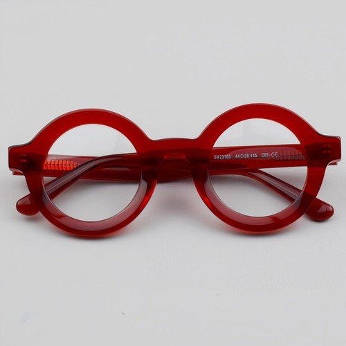 Retro round acetate - retro, reading