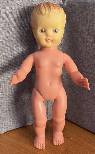 Vintage vinyl baby doll - vinyl,