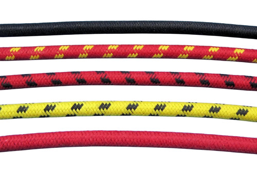 7mm cotton braid - 7mm, lead