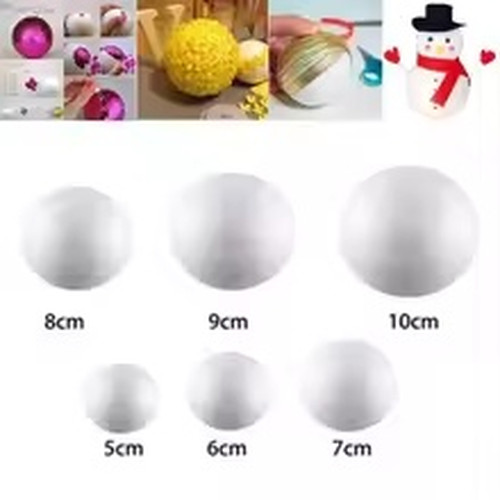 Solid polystyrene balls - 10,