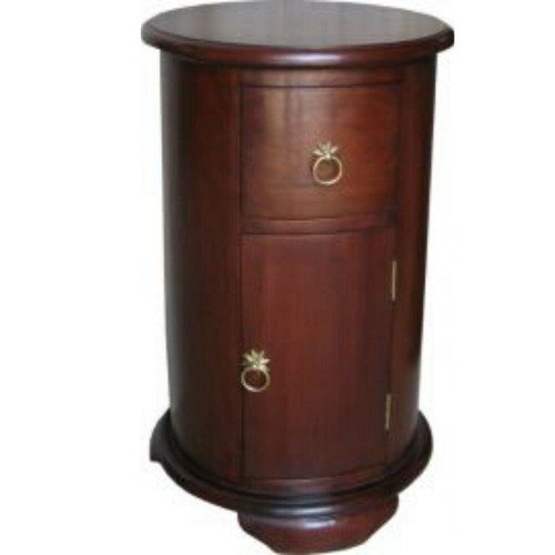 French round drum chest solid - french,