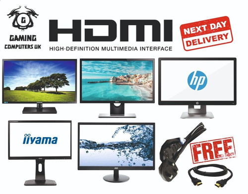 Hdmi inch fhd monitor pc - 24",