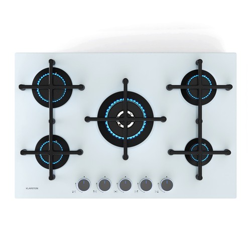 Gas hob burner glass - gas, ceramic