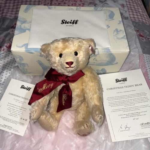 Steiff christmas teddy - , bear