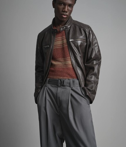 Genuine leather jacket - leather,