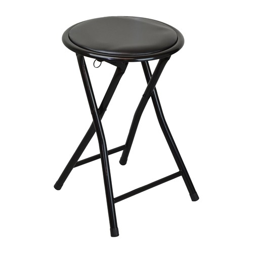 Padded folding stool - padded,