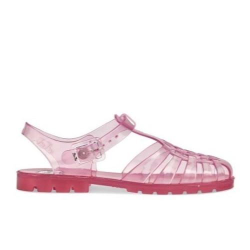 Ladies fisherman jelly flat