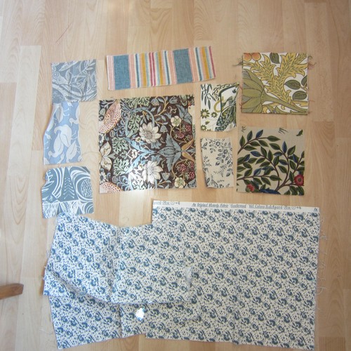 Fabric samples waverly - samples,