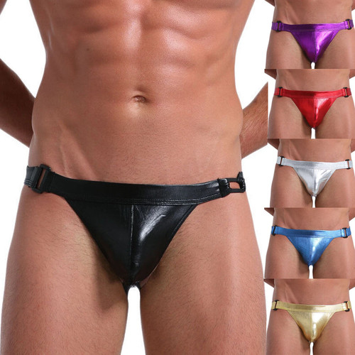 Sexy men lingerie faux leather - lingerie,