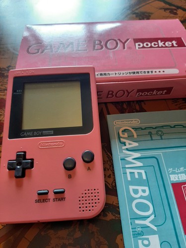 Gameboy pocket pink - gameboy,