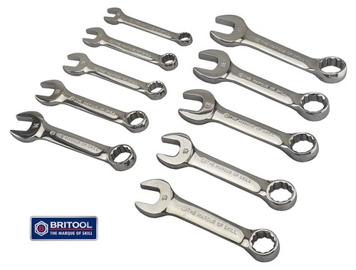 Stubby combination spanner - combination, /