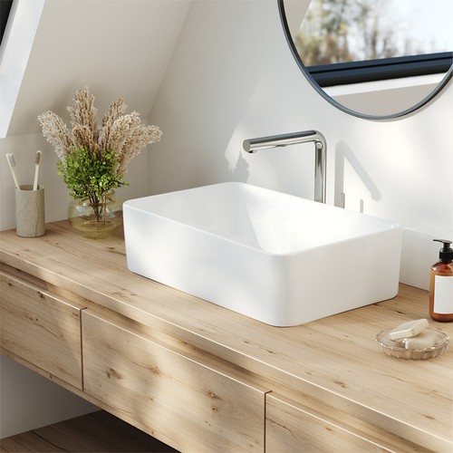 Bathroom sink basin - basin, hand