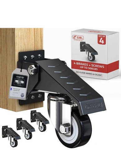 Pack castor wheels - 4,