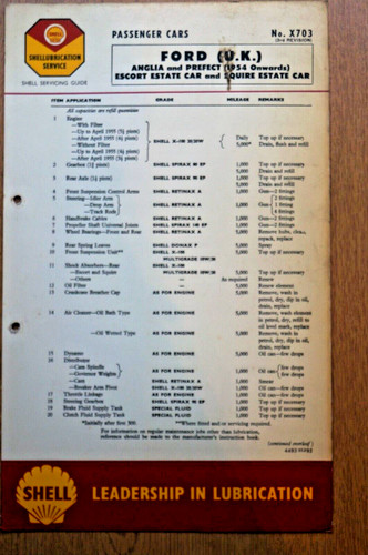 Ford anglia prefect - &, escort