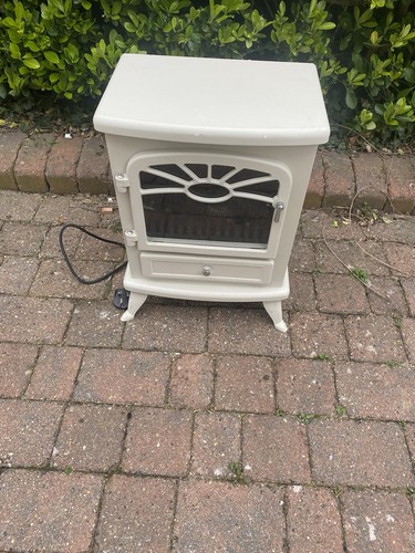 Electric log burner with - log,