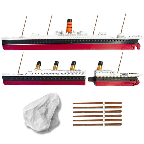 2pack split half titanic - split, &